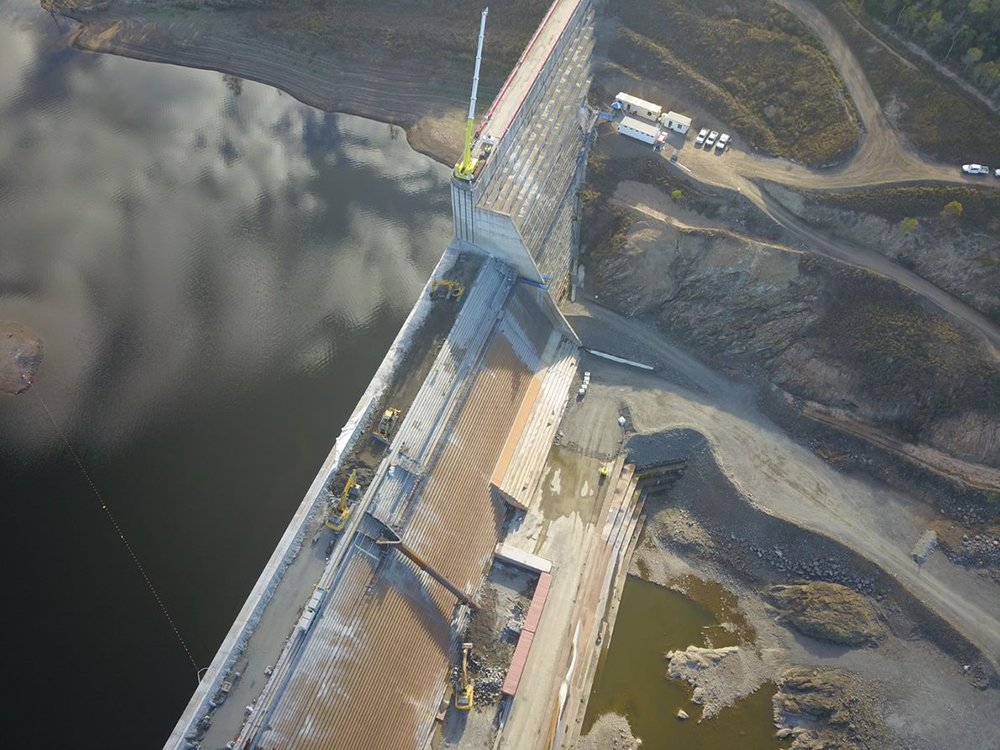 Antipodean Dam Works - Aerial View